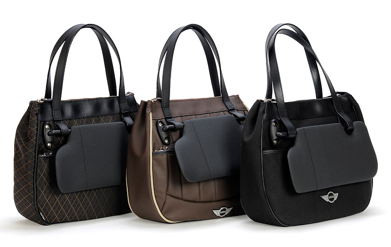 Carmina Campus for MINI: Sun Visor Bag Round