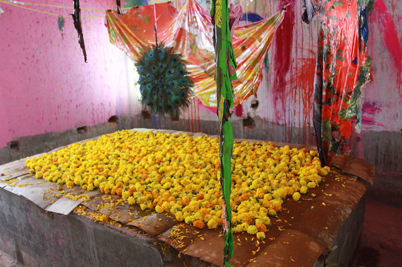 Clifford Charles: Five rooms of Clouds: Room 5, Profound Profanities. Verschiedene Materialien, ortsspezifische Installation.