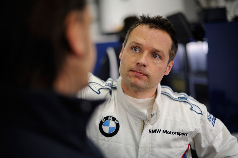 Monteblanco, 8. Dezember 2011. BMW M3 DTM Test. BMW Werksfahrer Andy Priaulx (GB).