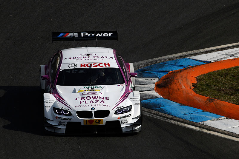 Hockenheim, 2. April 2012. BMW Motorsport. BMW M3 DTM Test. Crown Plaza BMW M3 DTM.