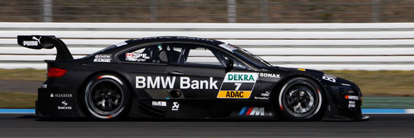 Hockenheim, 3. April 2012. BMW M3 DTM Test. BMW Bank M3 DTM. 