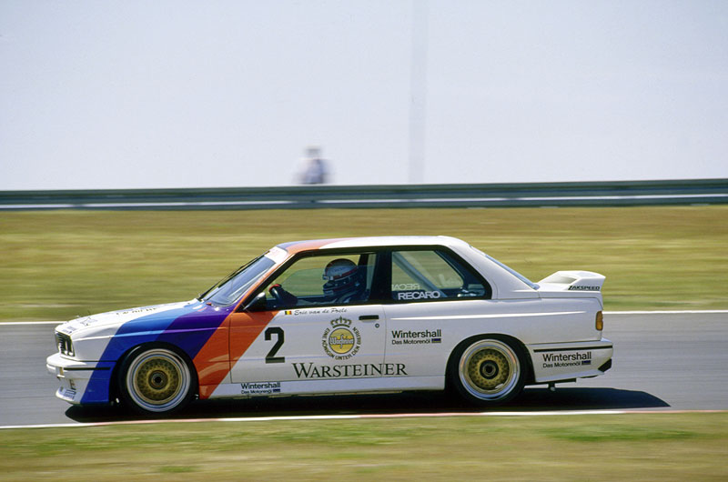 DTM 1987, Eric van de Poele im BMW M3, 7. Lauf NrburgringDTM 1987, Eric van de Poele im BMW M3, 7. Lauf Nrburgring