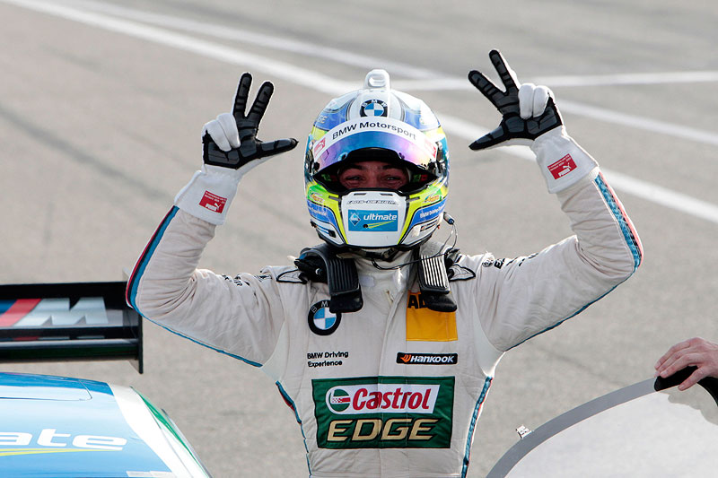 Hockenheim 20. Oktober 2012. Pole Position fr Augusto Farfus (BR), BMW Team RBM.