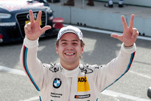 Hockenheim 20. Oktober 2012. Pole Position für Augusto Farfus (BR), BMW Team RBM.