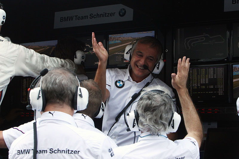 Oschersleben, 16. September 2012. Charly Lamm, BMW Team Schnitzer, Teamchef.