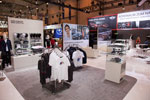 BMW Kleidungs-Botique auf dem BMW Messestand in Essen