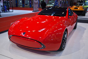 IED Cisitalia 202 E: Abschlussarbeit von Studenten, Essen Motor Show 2012