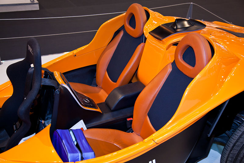 Sbarro F1 for 3, Sitze