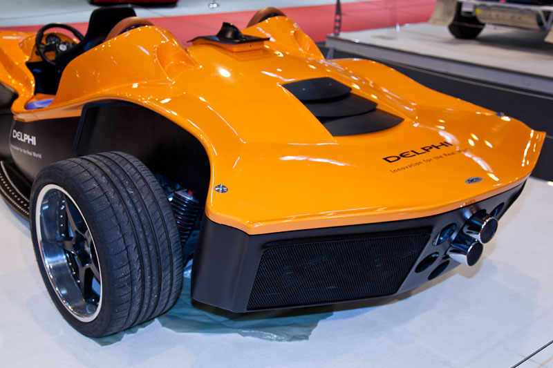 Sbarro F1 for 3, Heck