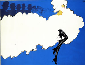 René Gruau "Lido. Quelle Nuit", 1971