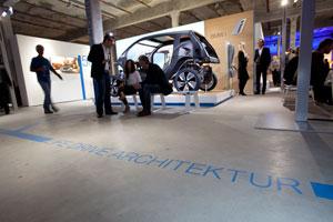 BMW i. Born Electric Tour, Düsseldorf, 4. September 2012: LiveDrive Concept.