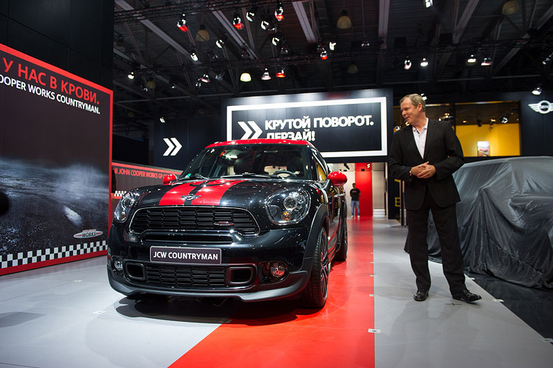 MINI John Cooper Countryman auf der Moskau Autoshow 2012