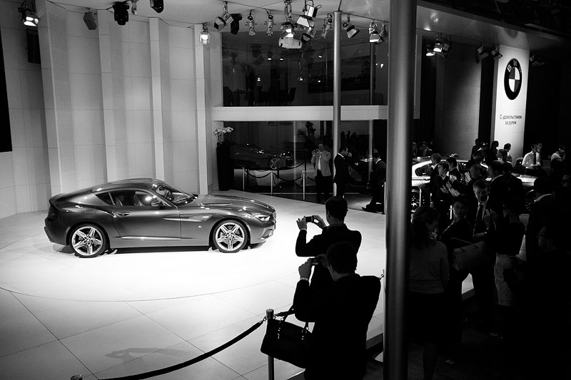 BMW Zagato Coup� auf der Moskau Autoshow 2012