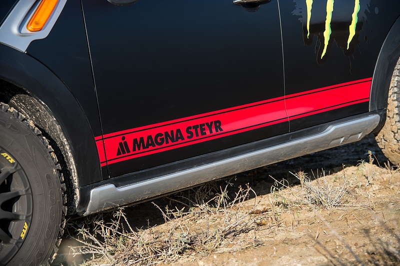 MINI Countryman X-raid Service-Fahrzeug