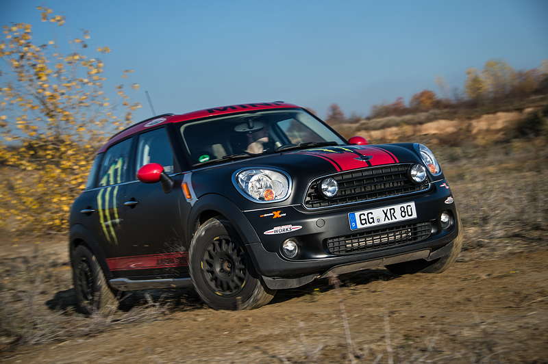 MINI Countryman X-raid Service-Fahrzeug