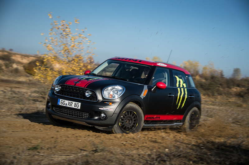 MINI Countryman X-raid Service-Fahrzeug