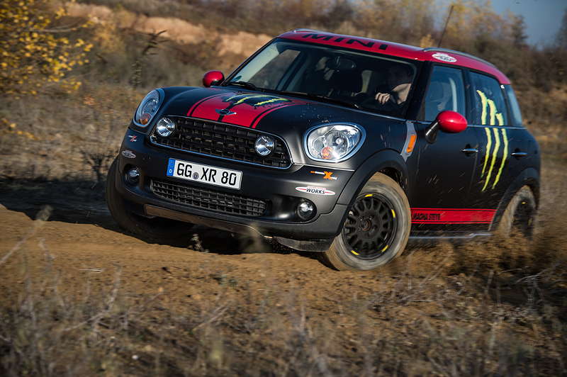 MINI Countryman X-raid Service-Fahrzeug