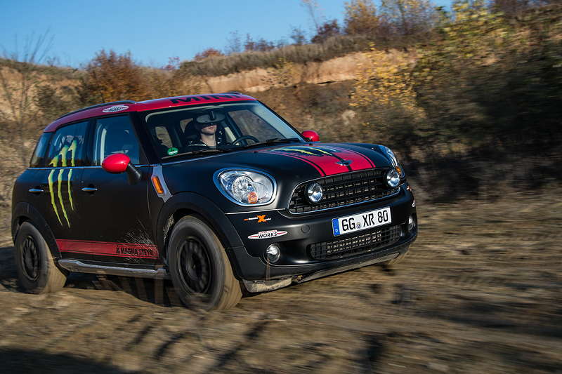 MINI Countryman X-raid Service-Fahrzeug