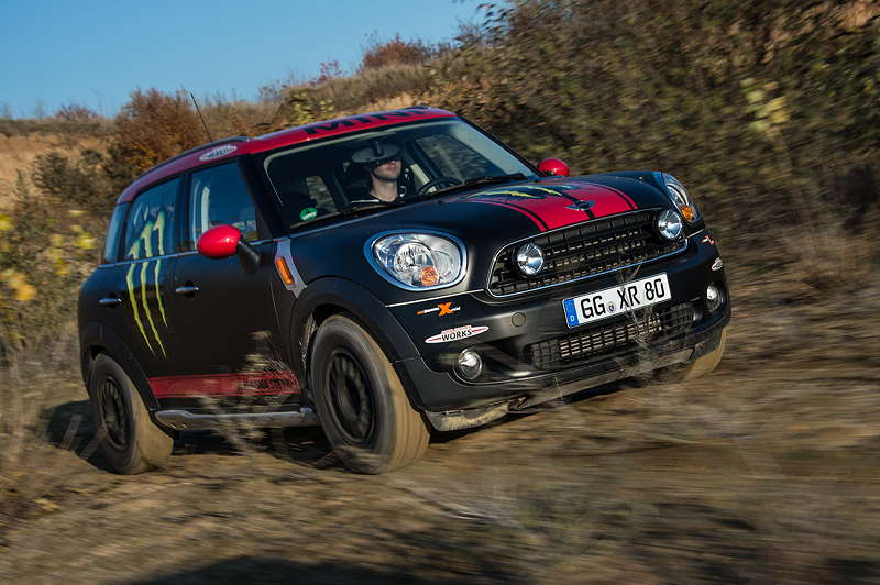 MINI Countryman X-raid Service-Fahrzeug