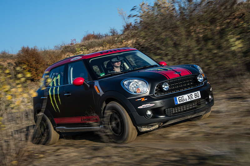 MINI Countryman X-raid Service-Fahrzeug