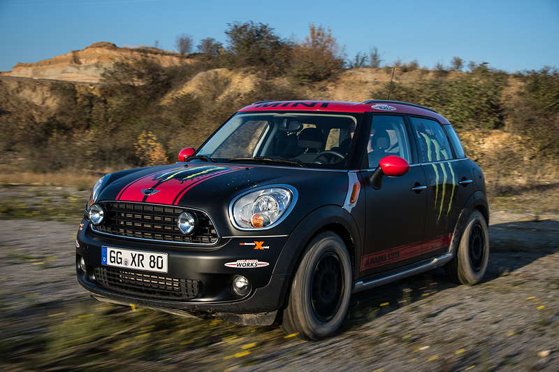 MINI Countryman X-raid Service-Fahrzeug
