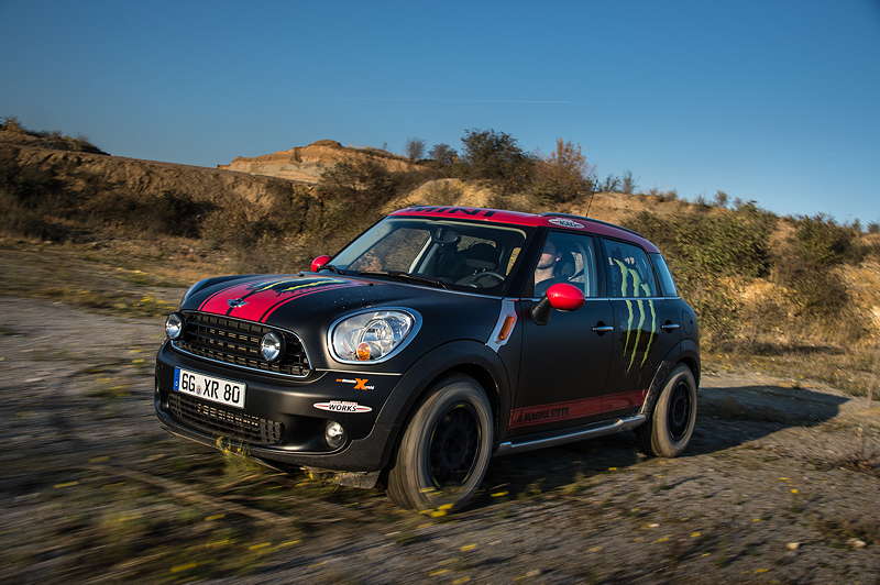 MINI Countryman X-raid Service-Fahrzeug