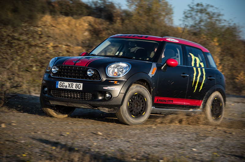 MINI Countryman X-raid Service-Fahrzeug