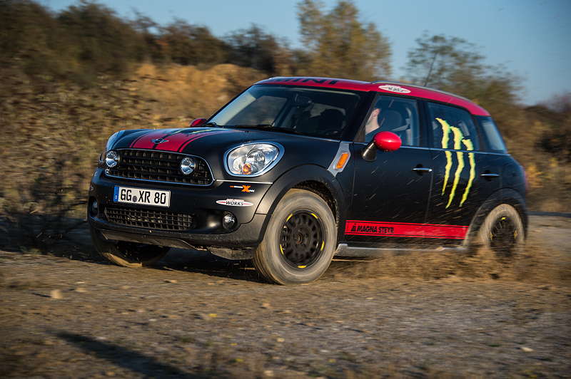 MINI Countryman X-raid Service-Fahrzeug