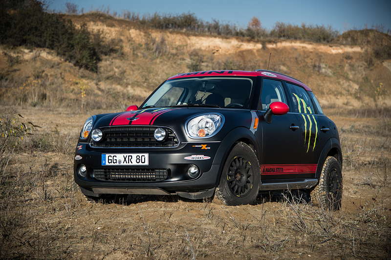 MINI Countryman X-raid Service-Fahrzeug