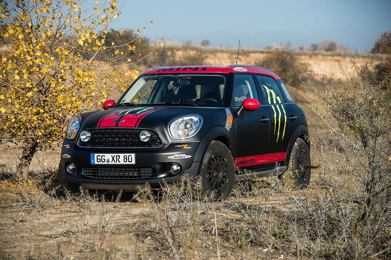 MINI Countryman X-raid Service-Fahrzeug