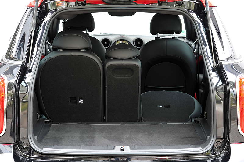 MINI John Cooper Works Countryman, Kofferraum, geteilt umlegbare Fondsitze