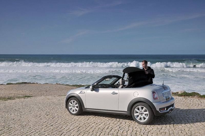 MINI Roadster on location in Lissabon