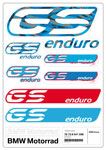 BMW Motorrad Style GS 2013, Aufkleber-Set GS
