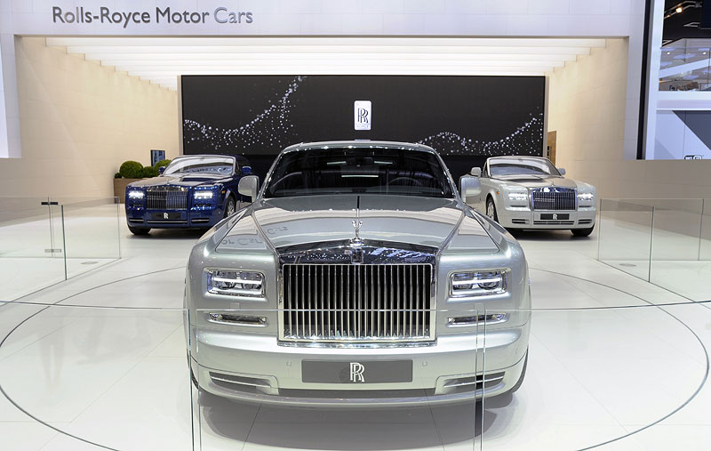 Rolls-Royce Phantom Series II, Weltpremiere auf dem Genfer Auto-Salon 2012