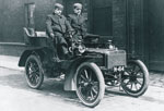 Einer von drei gebauten Royce, aufgenommen in Cooke Street, Manchester, 1904