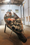 Kunstwerk von Subodh Gupta. 