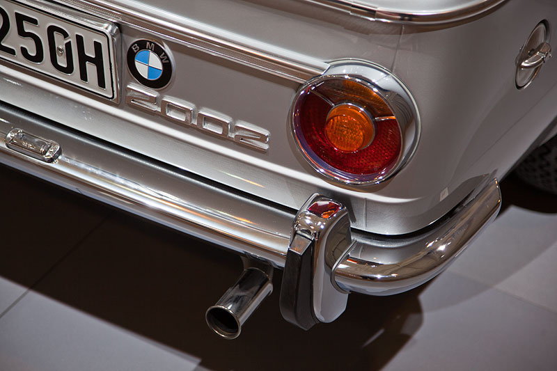 BMW 2002 Cabriolet, Typbezeichnung am Heck