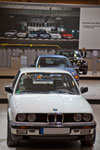 BMW 325e (Modell E30) in der Ausstellung '3er-Generationen'