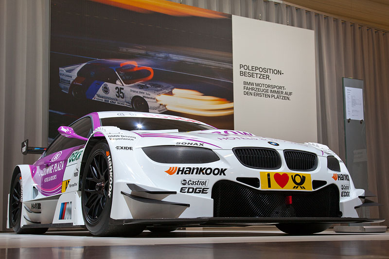 BMW M3 DTM Fahrzeug fr die Saison 2012 auf der Techno Classica 2012 in Essen
