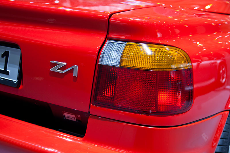 BMW Z1, Typ-Bezeichnung am Heck