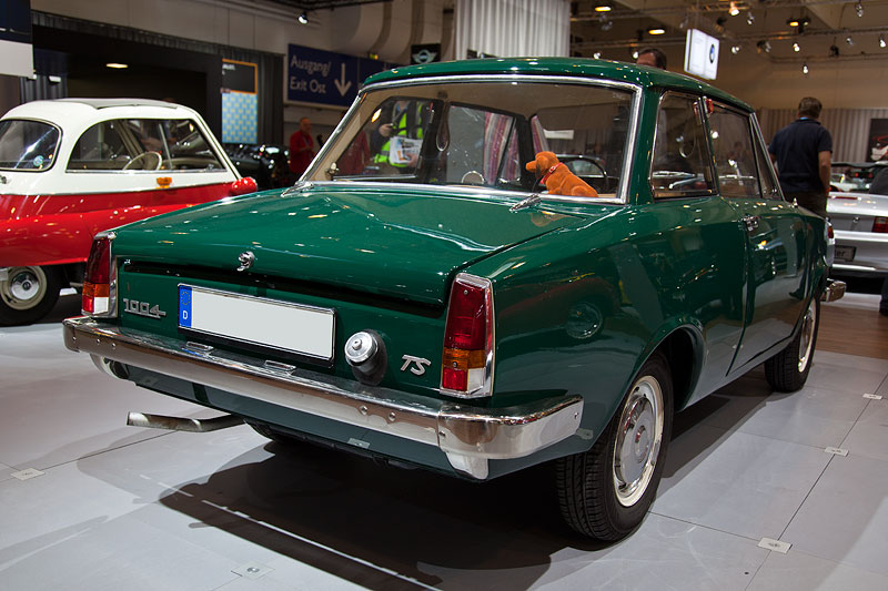 GLAS 1004, 4-Zylinder-Reihenmotor, 40 PS