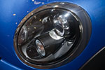 MINI Cooper S Coup�, Sonderausstattung schwarze Scheinwerfer