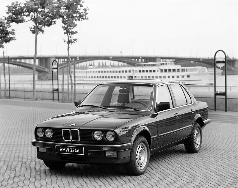 BMW 324d (E30) im Jahr 1986