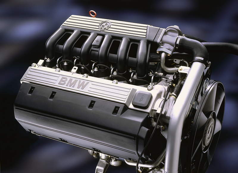 BMW 525tds, 6-Zylinder Dieselmotor im Jahr 1991
