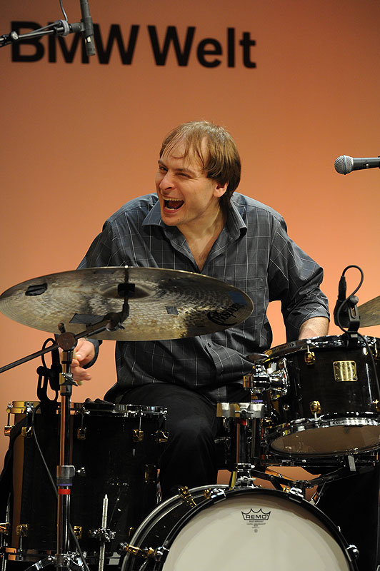 Sieger BMW Welt Jazz Award 2013: Ari Hoenig Quartet aus New York. Jazzdrummer Ari Hoenig.