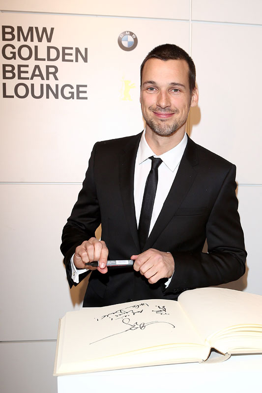 Florian David Fitz bei der 'BMW Golden Bear Lounge' Erffnung - bei der 63. Berlinale