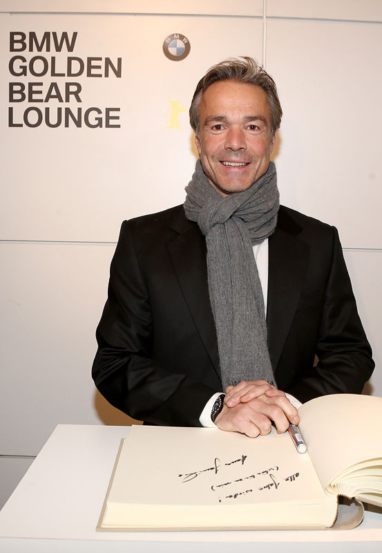 Hannes Jaenicke bei der 'BMW Golden Bear Lounge' Erffnung - bei der 63. Berlinale