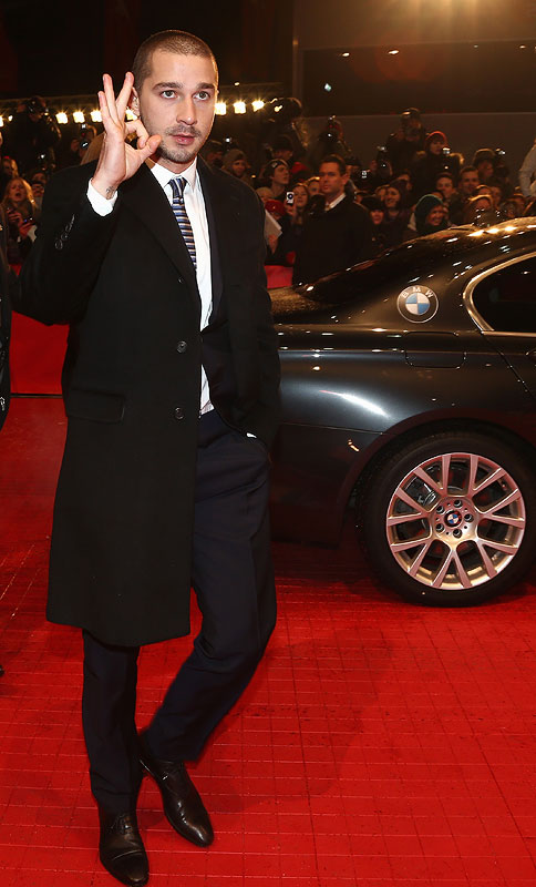 Shia LaBeouf bei der 'The Neccessary Death of Charlie Countryman' Premiere am Berlinale Palast