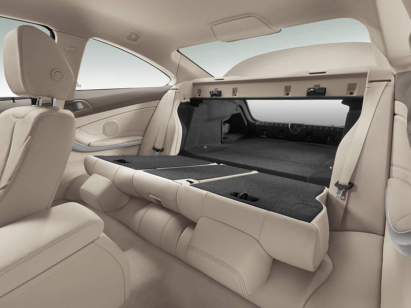 BMW 4er Coup, Modern Line, geteilt umklappbare Fondsitze