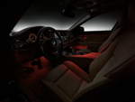 BMW 5er Limousine, Facelift 2013, Interieur vorne, ambiente Beleuchtung